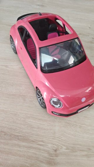 Coche Barbie Volkswagen Grande Rosa