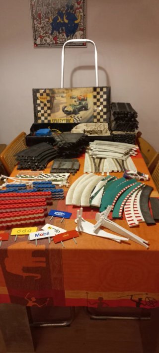 Scalextric pistas y accesorios