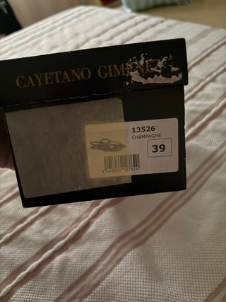 Sandalias Cayetano Giménez Doradas