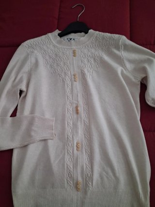 Jersey beige mujer sin estrenar. Talla XL. 48/50.