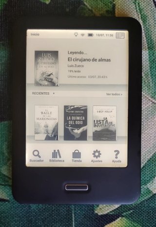 BQ Cervantes 3 Lector Ebook Negro