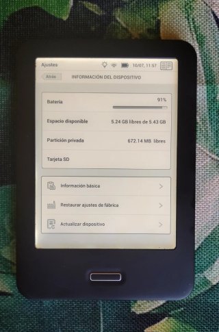 BQ Cervantes 3 Lector Ebook Negro