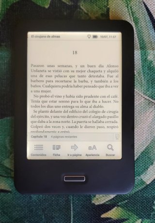 BQ Cervantes 3 Lector Ebook Negro