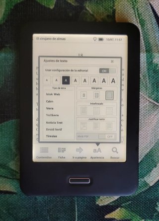 BQ Cervantes 3 Lector Ebook Negro