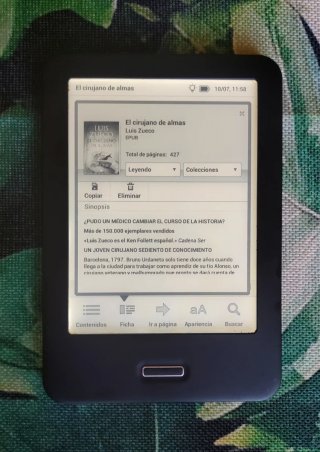 BQ Cervantes 3 Lector Ebook Negro