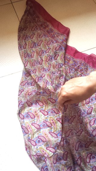 NUEVO Seda India poncho pañuelo