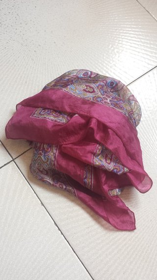 NUEVO Seda India poncho pañuelo