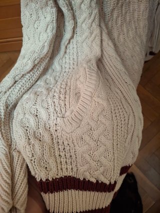 Chaqueta de punto Bershka