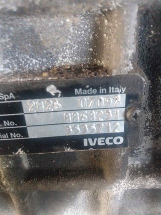 CAJA CAMBIOS IVECO DAILY CAJA ABIERTA / VOLQUETE