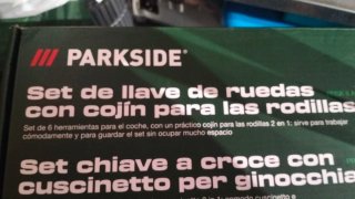 Set 6 llaves cruz coche + funda