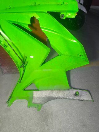 Carenado derecho Kawasaki Ninja 250 R Verde