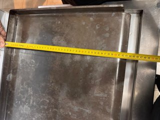 Plancha profesional gas natural