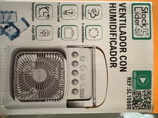 Ventilador Humidificador Stock Líder SL10880