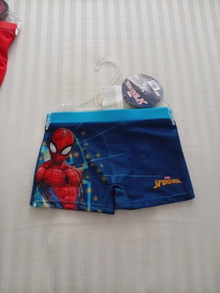 Bañador niño Spiderman Marvel azul