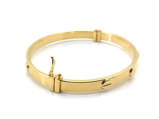 Pulsera Oro 18K tipo Cartier Love