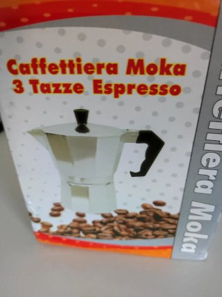 Cafetera Moka Roja 3 Tazas NUEVA