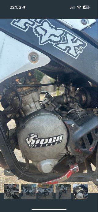 Rieju SMX 49cc preparada a 80cc