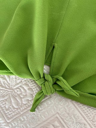 Blusa Festa verde talla 54