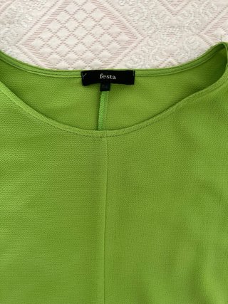 Blusa Festa verde talla 54