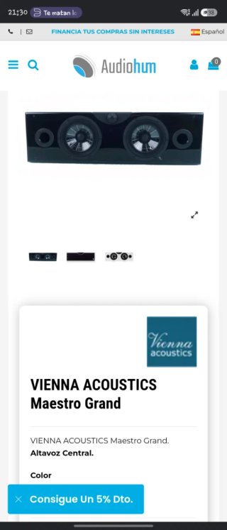 Vienna Acoustics Grand Maestro