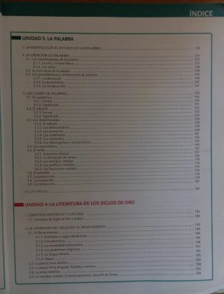 Lengua castellana y literatura, 1 BACH.