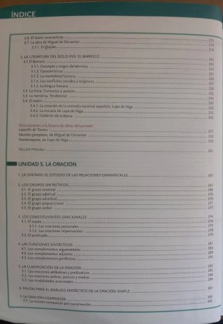 Lengua castellana y literatura, 1 BACH.