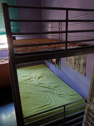 Litera metálica solo estructura