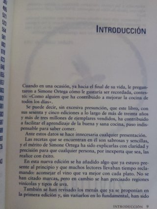 1080 recetas de cocina. Simone Ortega.