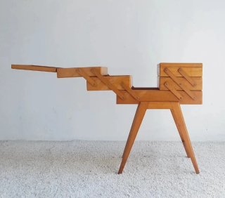 Costurero Mid Century de roble | Francia 60s.