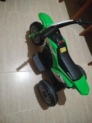 Moto Honda CBR Niños Eléctrica Verde