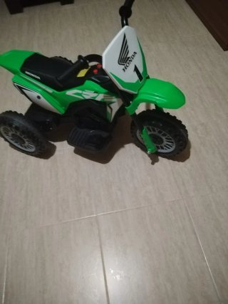 Moto Honda CBR Niños Eléctrica Verde