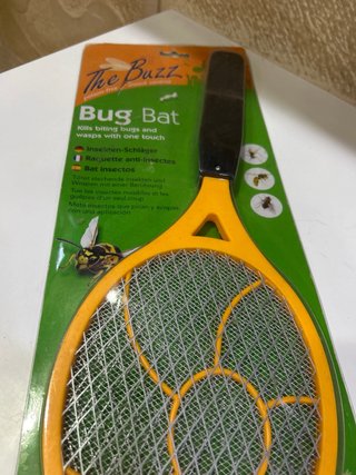 Raqueta Eléctrica The Buzz Anti Insectos
