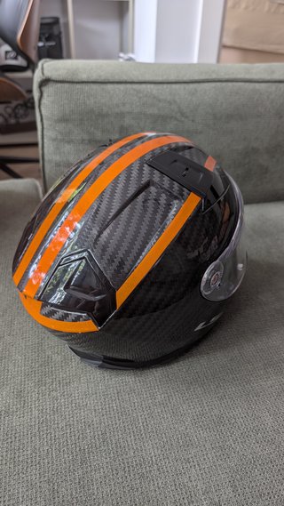 Casco LS2 Vector II Carbon L + LS2 4X Intercom