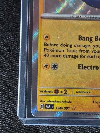 Electrode PAL 134 (SHINY) Paldean Fates NM Inglés