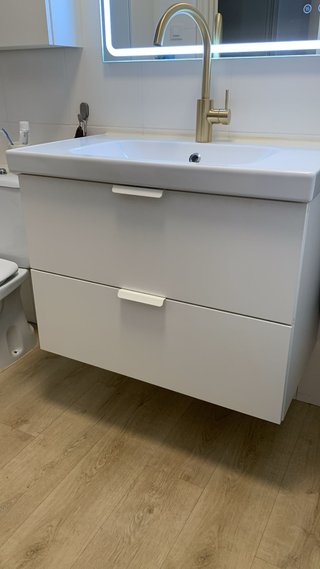 Mueble de baño IKEA blanco