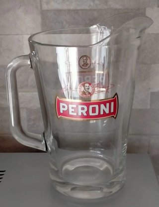 Brocca birra Peroni vintage grande
