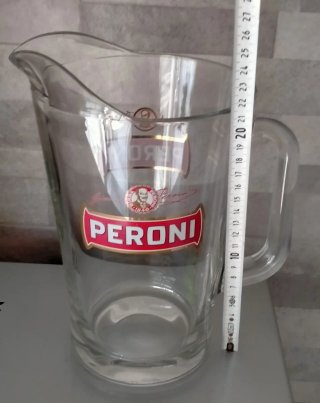 Brocca birra Peroni vintage grande