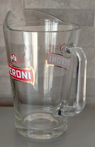 Brocca birra Peroni vintage grande