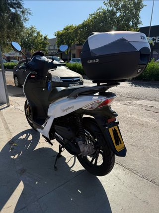 SYM Symphony 50 Scooter Blanca