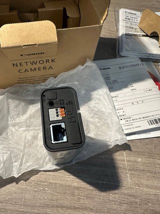Cámara mini IP tipo caja Canon VBS900F Full HD