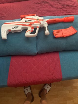 Pistola Nerf Fortnite