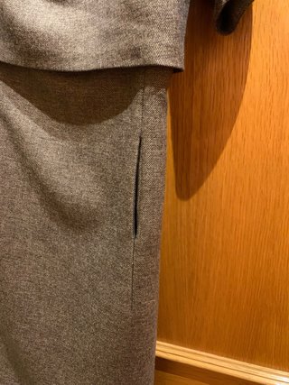Vestido Hugo Boss Gris