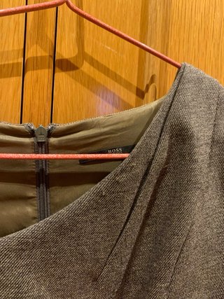 Vestido Hugo Boss Gris