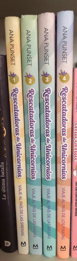 Libros Rescatadoras de Unicornios de Ana Punset