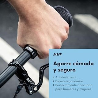 Puños Bicicleta AARON Ergonómicos Gel