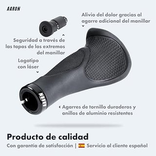 Puños Bicicleta AARON Ergonómicos Gel