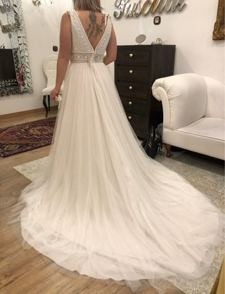 Vestido de Novia Fara Sposa Talla 8,talla 38 españ
