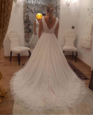 Vestido de Novia Fara Sposa Talla 8,talla 38 españ