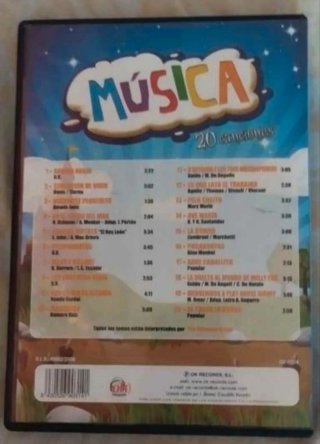 CD 20 Canciones | D'Artacán, Hakuna Matata, Tortug