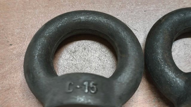 5 Cáncamos Hembra M22 Negro